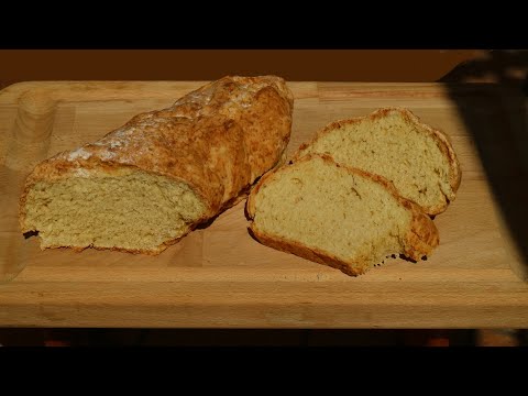 LOAF OF BREAD WITHOUT FRESH YEAST AND NATURAL YEAST!