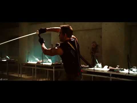 X-men origins 2009 | Deadpool Wade Wilsone deflecting bullets faster than ever