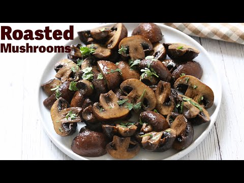 Roasted Mushrooms with Butter and Garlic