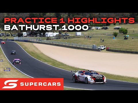 SUPERCARS 2024 Repco Bathurst 1000 Practice1ハイライト動画