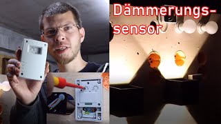 Dämmerungssensor verdrahten