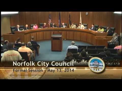 Formal 05/13/14 Session - Norfolk City Council