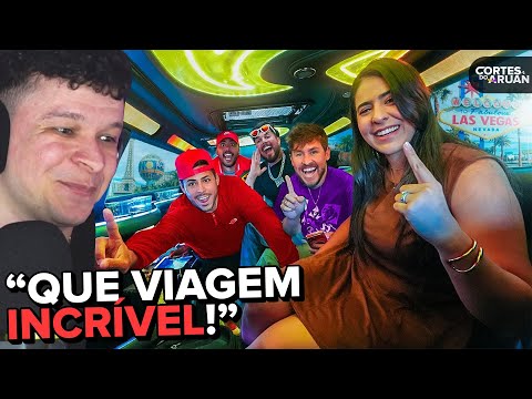 🚨🤩 INCRÍVEL! VLOG DE 1 HORA DOS HUNTERS EM LAS VEGAS! - Cortes do Aruan