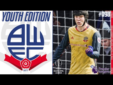 FIFA 21 YOUTH ACADEMY Career Mode EP98 - Youth Edition - Bolton Wanderers -  HELMET DOING BITS!