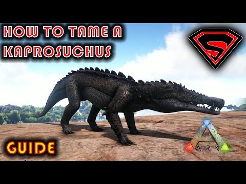 ARK HOW TO TAME A KAPROSUCHUS 2019 - EVERYTHING YOU NEED TO KNOW ABOUT TAMING A KAPROSUCHUS