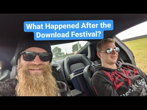 Download Festival 2022 Monday - Festival Aftermath, Packing, a Personal update & LONG Drive home!
