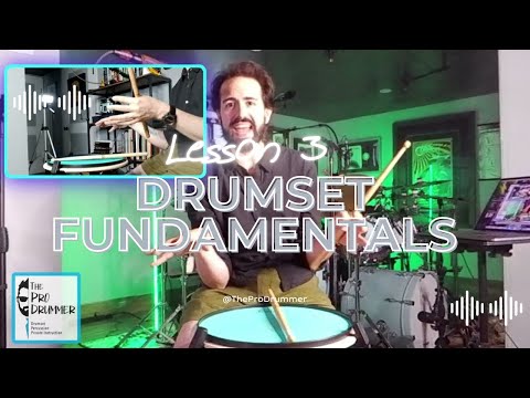 Learn To Play Drums! Drumset Fundamentals Lesson 3 with TheProDrummer