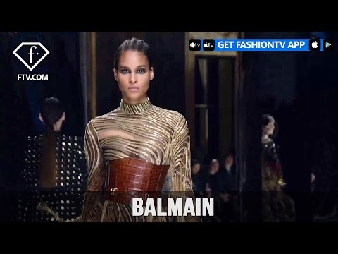 Paris Fashion Week Fall/Winter 2017-18 - Balmain | FashionTV