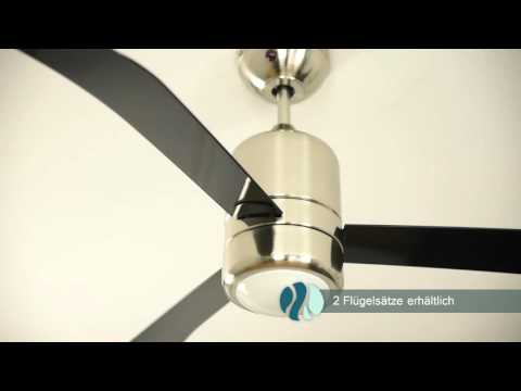 AireRyder Deckenventilator LOFT - Transparent