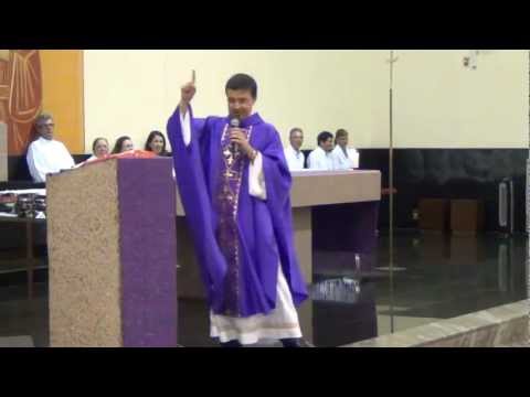 24/02/2013-Homilia do Pe.Silvio César, Paróquia Sagrada Família..