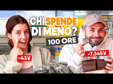 Who SPENDS THE LEAST in 100 HOURS? (in Tokyo 🇯🇵)