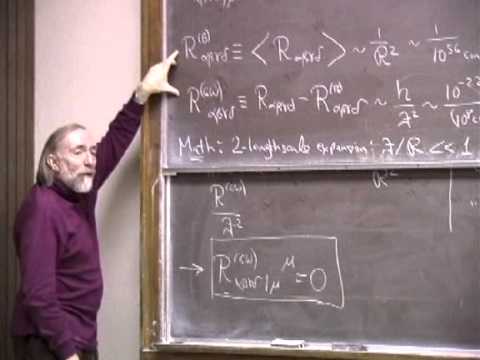 Lec 8b - Phys 237: Gravitational Waves with Kip Thorne