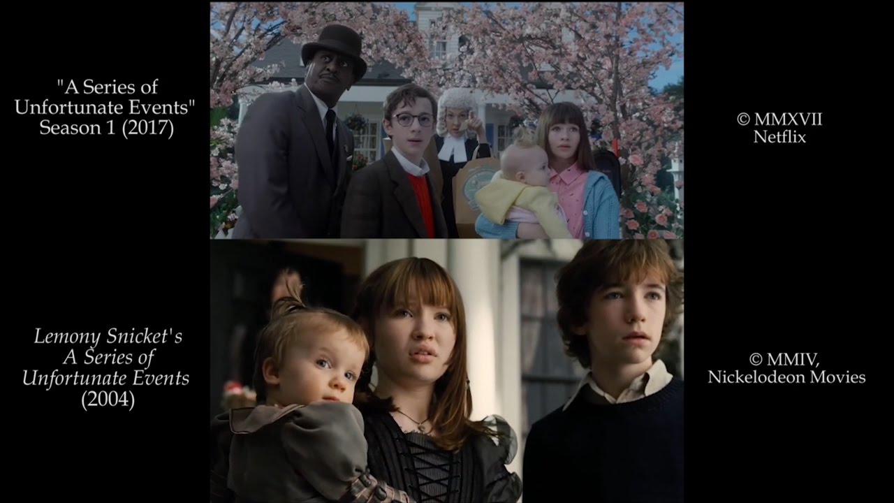 A Series of Unfortunate Events: Side-by-Side (Film/Show Comparison) - YouTube