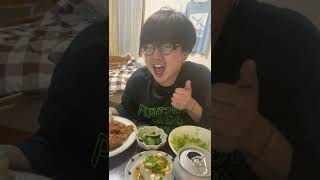 からあげとか食いながらただただ酒を呑む動画