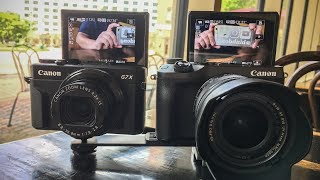 Canon M6 vs Canon G7X Mark II