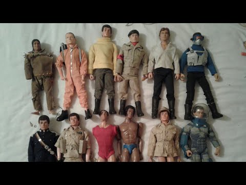 Vintage ACTION MAN (+ others) box opening