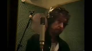 Bob Dylan recording the vocals for Tweeter and the Monkey Man *Headstones* 1993