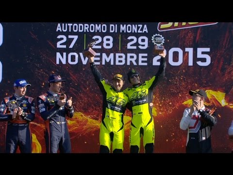 Valentino Rossi vince il Monster Energy Monza Rally Show 2015