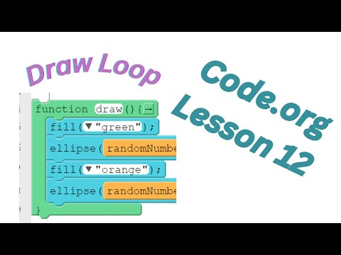 Code org CSD Unit 3 Lesson 12 - Draw Loop