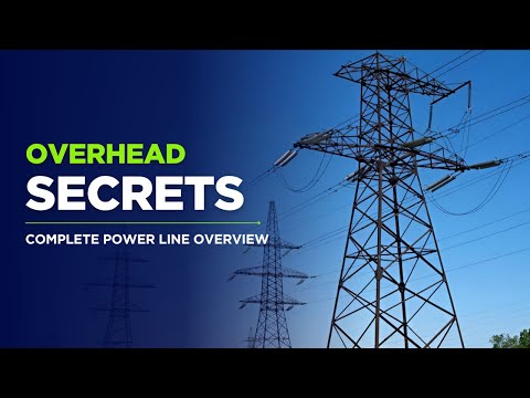 Main Components of Overhead Transmission Lines Explained | Electrical Engineering Basics