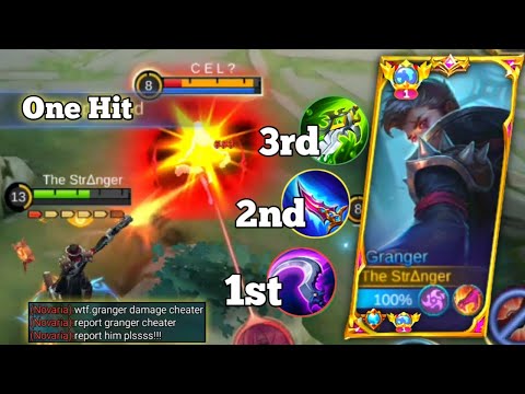 Thank You Moonton For This (One Shot) Build For Granger 😱 Top Global Granger Gameplay