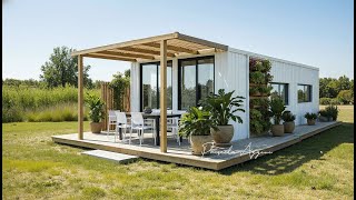 Shipping Container House - Nature and Tranquility