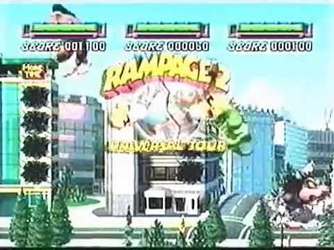 Rampage 2 Universal Tour - Gameplay Preview Promo - Nintendo 64 (N64)