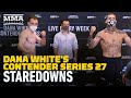 DWCS Season 4 Week 1 Weigh-In Staredowns - MMA Fighting