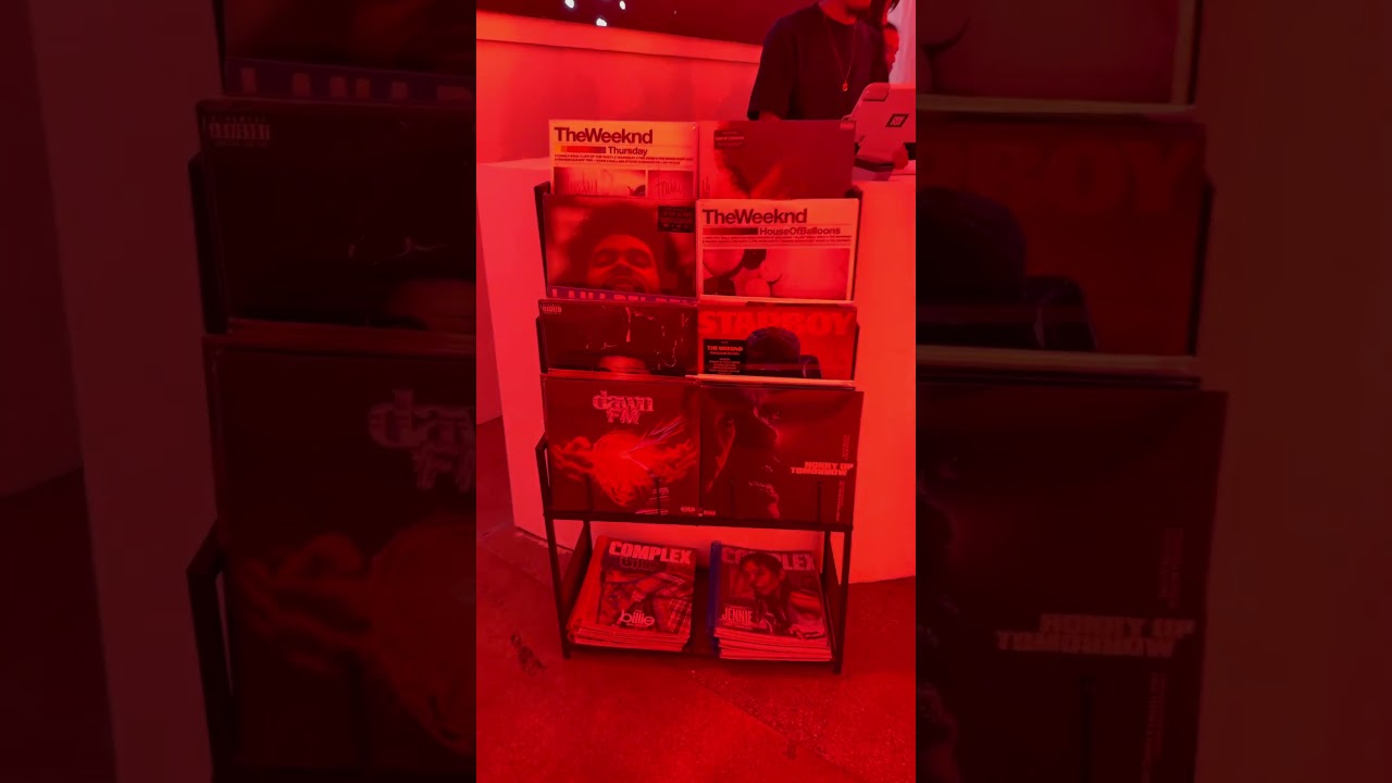The Weeknd After Hours Til Dawn Exclusive Merch Pop Up at Complex LA
