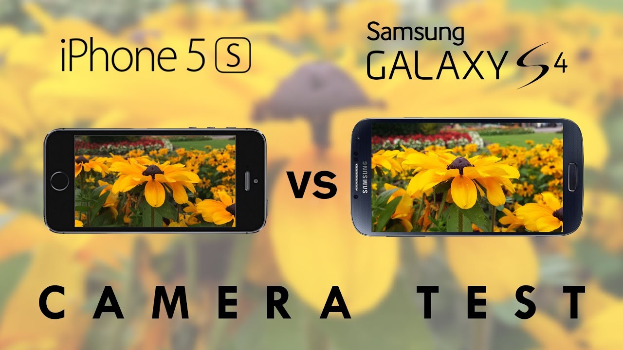iPhone 5s vs Galaxy S4 - Camera Test Comparison