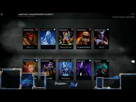 Shazam vs FDL - Game 1 - (Nanyang 2016 - AM Playoffs) KotLGuy & GrandGrant