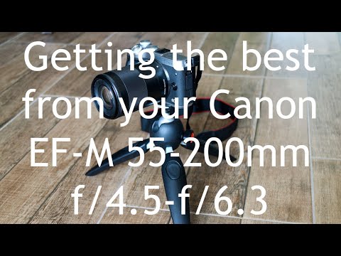 Canon EF-M 55-200 mm IS-Objektivtest und Benutzeranleitung