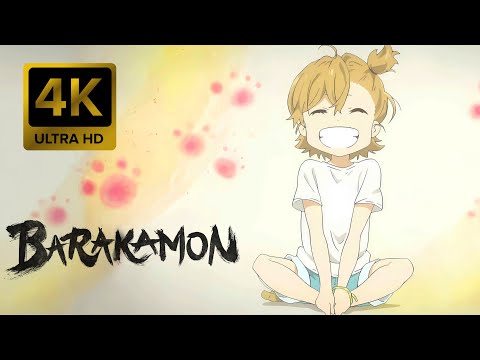 Barakamon Opening |Creditless| [4K 60FPS Remastered]