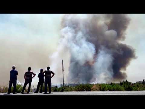 The story of a family home lost to Turkey wildfires