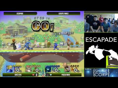 Spicy/XYK vs Pooch/Nave - Escapade Doubles Loser's Finals