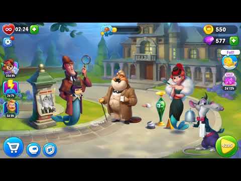 Fishdom 4292,4293,4294 level Gameplay Story