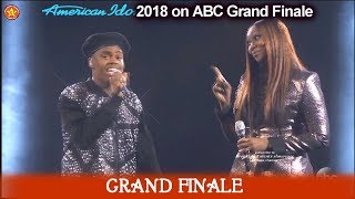 Michael J. Woodard with Yolanda Adams  “What The World Needs Now” American Idol 2018  Grand Finale