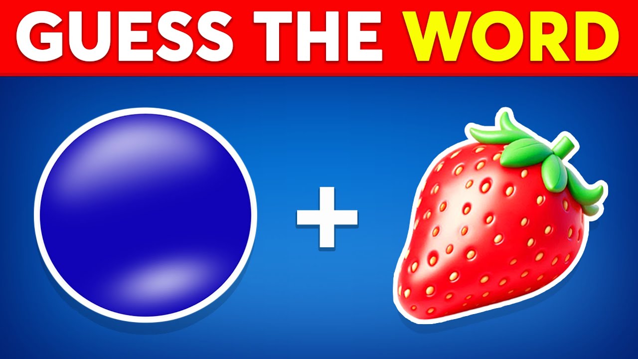 Guess the WORD by Emojis? 🤔🙄 Quiz Dino