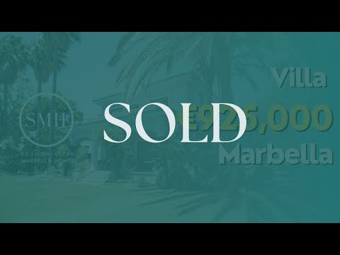SOLD | TRADICIONAL ANDALUSIAN STYLE VILLA CLOSE TO MARBELLA CENTRE