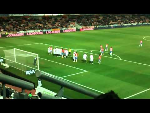 Gol de lass . Granada - Sevilla Octavos copa del rey