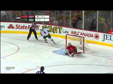 Minnesota Wild vs Calgary Flames Full Shootout 2/11/13
