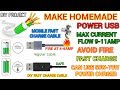 Modify Old USB Cable With Fast Charge Cable Power Cable High Capasity USB Cable
