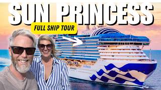 Sun Princess FULL Ship Tour | Every Deck, Restaurant & Hidden Spot!
