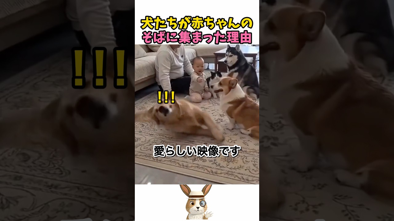 赤ちゃんのそばにみんな集まった理由