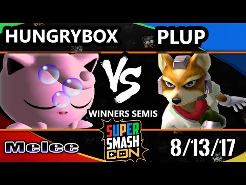 Smash Con 2017 SSBM - PG | Plup (Fox) Vs. Liquid`Hungrybox (Jigglypuff) Smash Melee WS