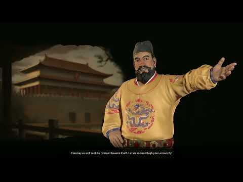 Sid Meier's Civilization VI - Yongle of China Animations