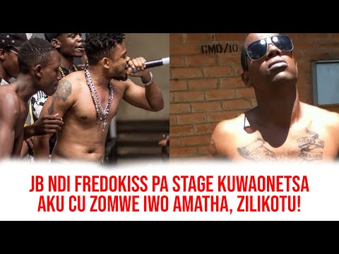 JB NDI FREDOKISS PA STAGE KUWAONETSA AKAZI AKU CATHOLIC UNNIVERSITY, ZOMWE IWO MATHA! ZILIKOTU..