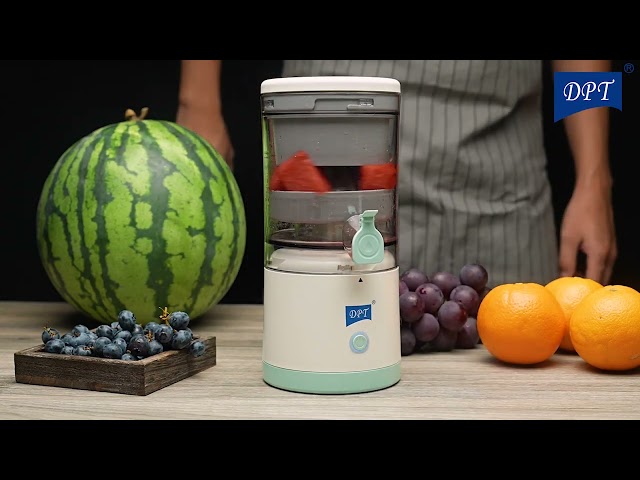 عصارة برتقال متنقلة 13.8* 11.2* 23.75 سم- سهلة الحمل والاستخدام، توفر عصير طازج بسرعة، تعمل لاسلكياً،ضمان سنتان