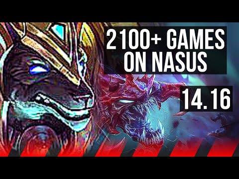 NASUS vs CHO'GATH (TOP) | 5/0/2, 2100+ games | NA Grandmaster | 14.16