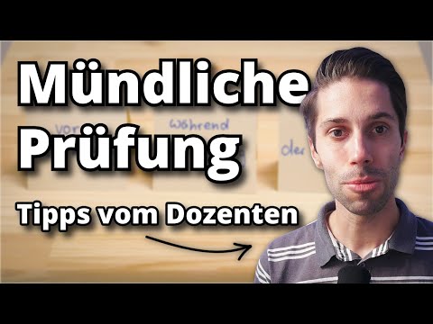 Meine Tipps für MÜNDLICHE PRÜFUNGEN an der Uni